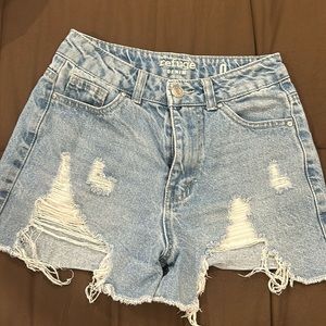 jean shorts